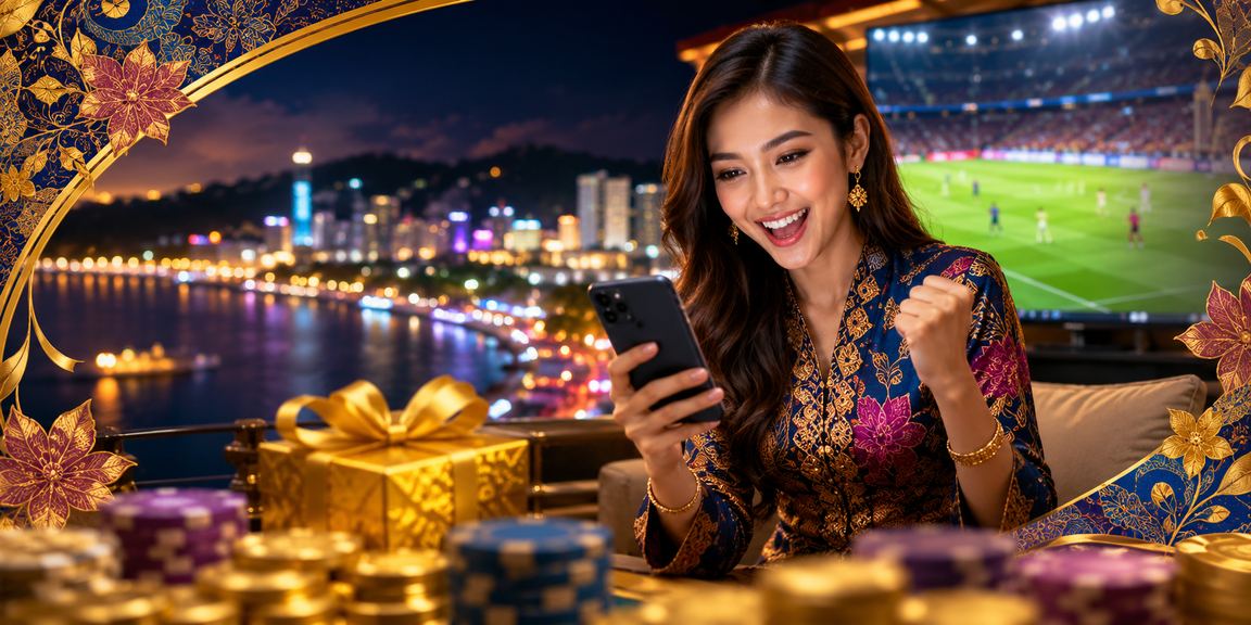 Pengalaman kasino mudah alih dengan corak batik Malaysia yang khas